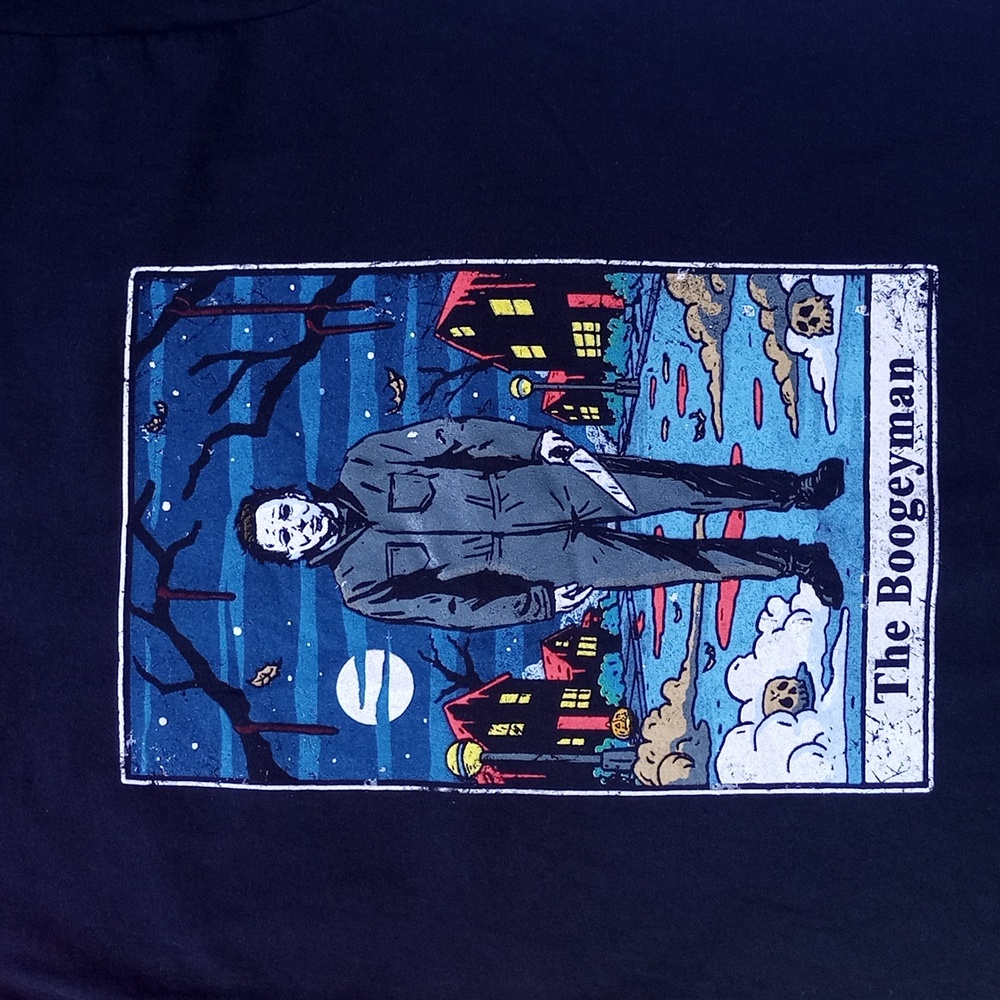 *SOLD* Official Halloween Michael Myers The Boogeyman Graphic T-Shirt Unisex - Picture 3 of 5